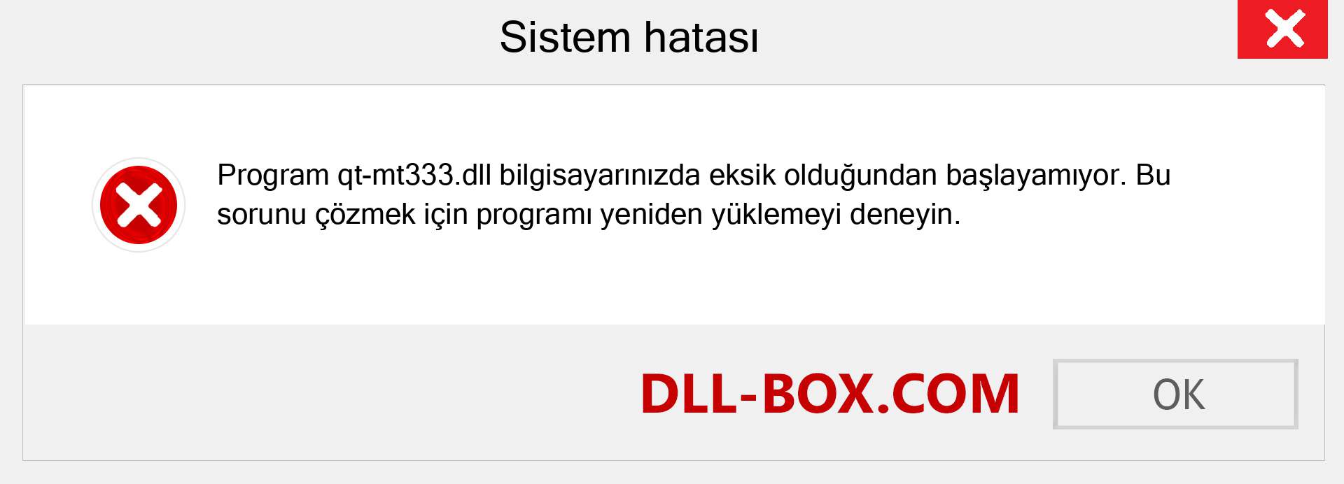 qt-mt333.dll dosyası eksik mi? Windows 7, 8, 10 için İndirin - Windows'ta qt-mt333 dll Eksik Hatasını Düzeltin, fotoğraflar, resimler